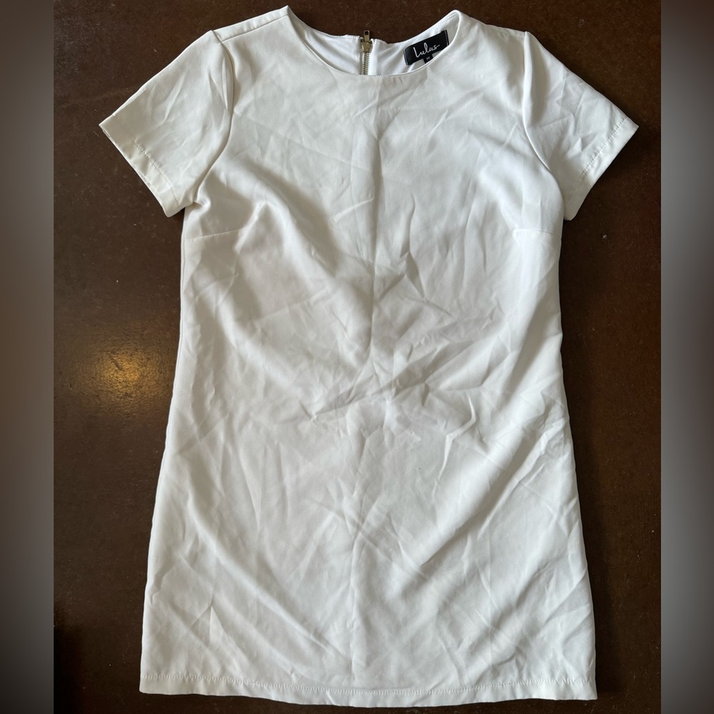 Lulu’s White Formal Dress